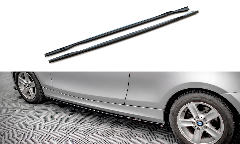 Seitenschweller V2 Ansatz für BMW 1er E81 Facelift