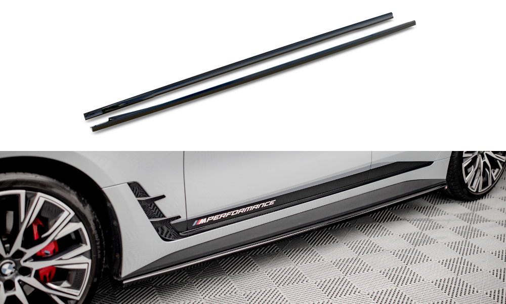 Seitenschweller V2 Ansatz für BMW i4 M - Paket G26