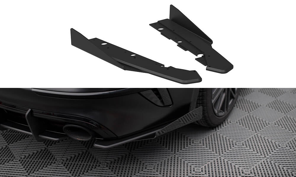 Street Pro Heck Ansatz Flaps Diffusor + Flaps für Kia Proceed GT Mk1 Facelift