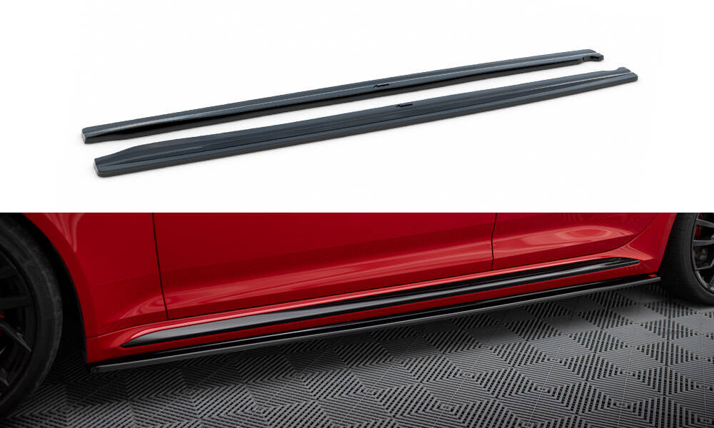 Seitenschweller Ansatz für Audi RS4 B9 / B9 Facelift
