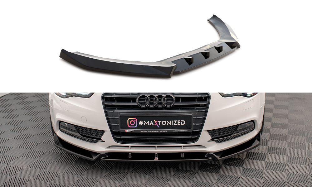 Frontlippe V1 für Audi A5 Coupe / Sportback 8T Facelift