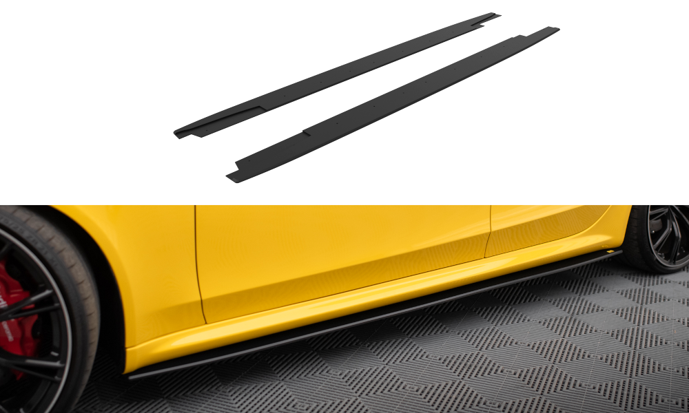 Street Pro Seitenschweller Ansatz für Audi RS4 B8