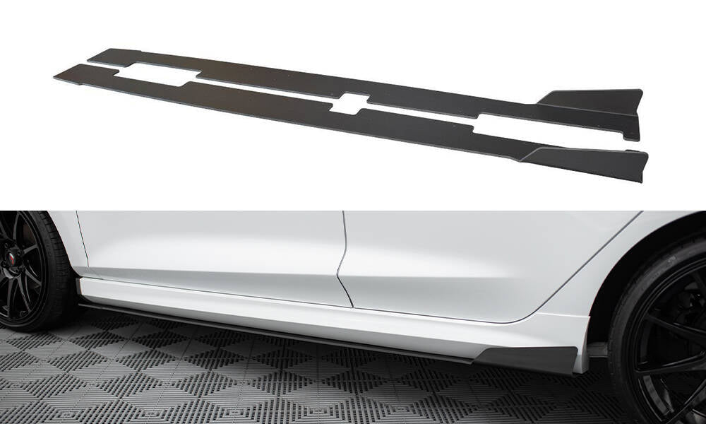 Sport Seitenschweller V1 Ansatz für für Ford Fiesta Mk8 ST / ST-Line