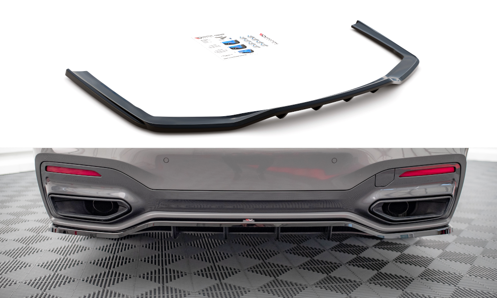 Mittlerer Cup Diffusor V1 DTM Look Heck Ansatz für BMW 7 M - Paket G11 / G12 Facelift