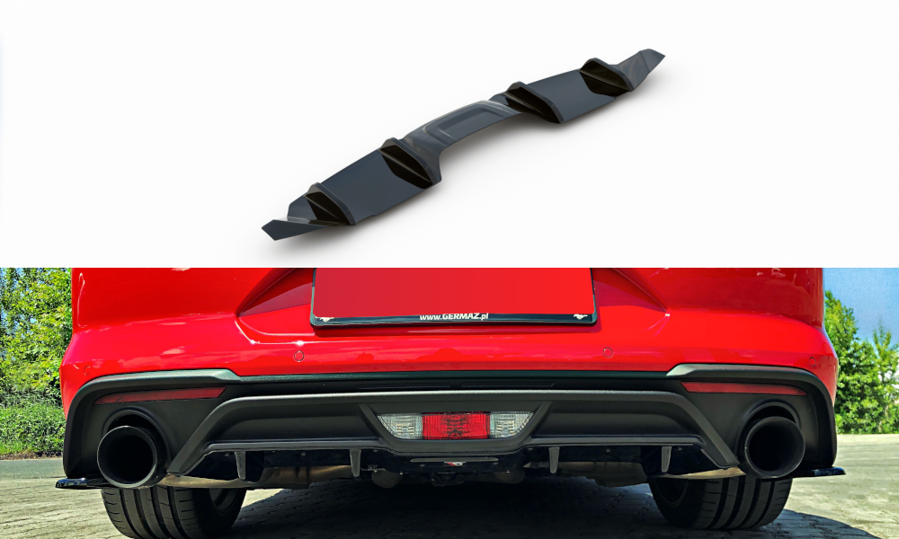 Diffusor Heck Ansatz für Ford Mustang Mk. 6 Facelift