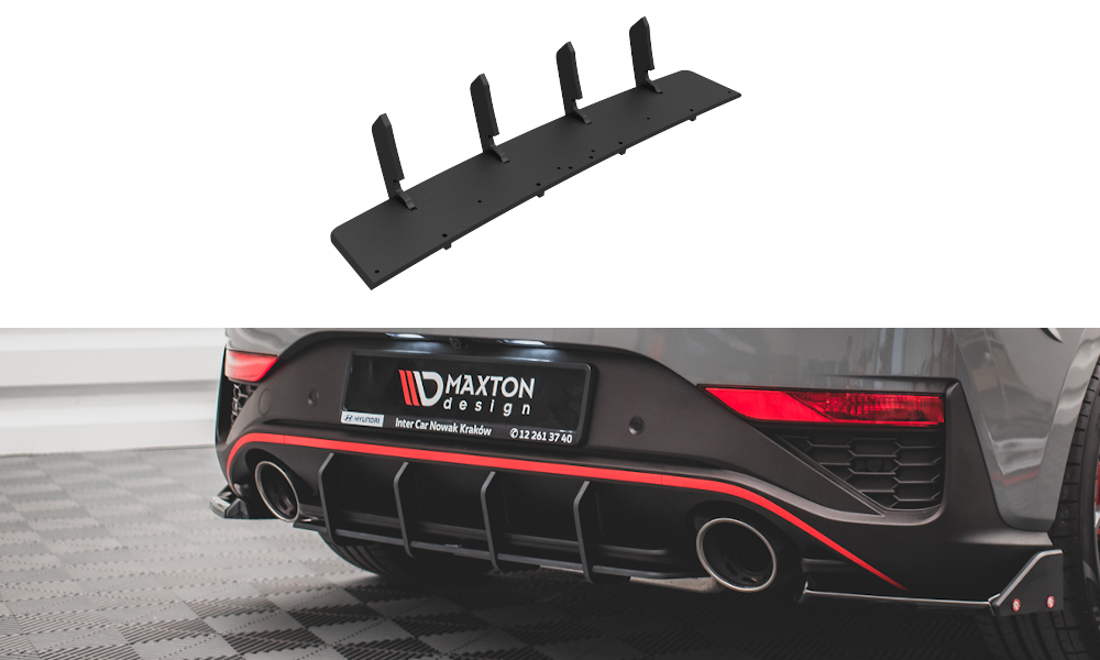 Street Pro Heckschürze für Hyundai I30 N Hatchback Mk3 Facelift