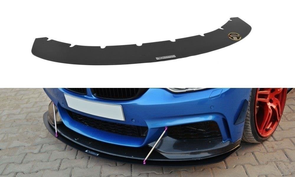 Racing Frontlippe V3 für BMW 4er Coupe / Gran Coupe / Cabrio M - Paket F32 / F36 / F33