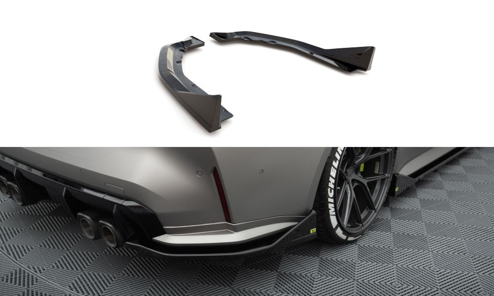 Flaps Heckansatz V3 Diffusor für CSL Look BMW M4 G82 / G82 Facelift