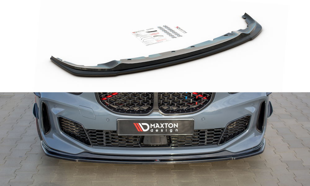 Frontlippe für BMW 1er F40 M-Paket/ M135i schwarz matt