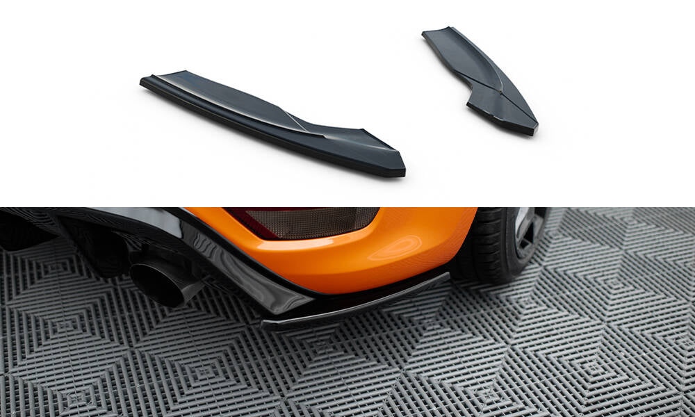 Heck Ansatz Flaps Diffusor V2 für Ford Focus ST Mk2 FL