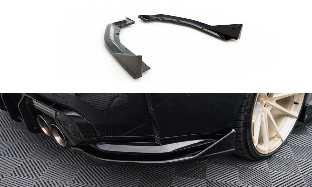 Flaps Heckansatz V4 Diffusor für BMW M4 G82 / G82 Facelift