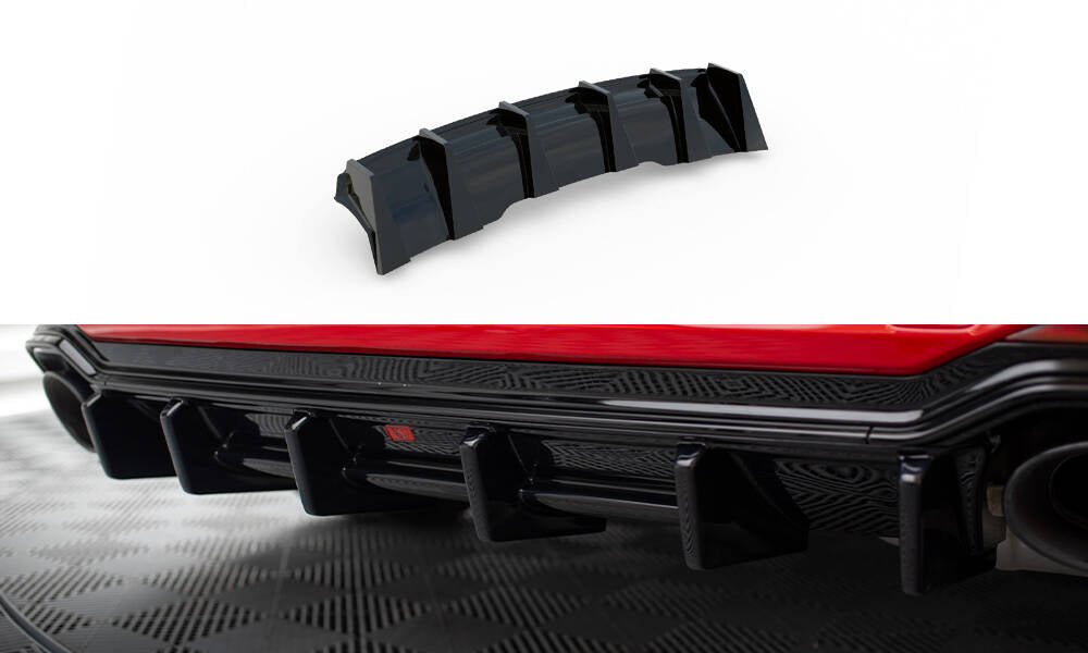 Diffusor Heck Ansatz für Audi RS4 B9 / B9 Facelift