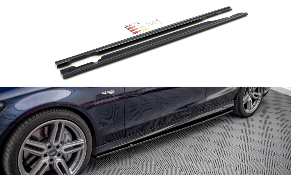 Seitenschweller Ansatz für Mercedes-AMG C 43 / AMG-Line W205
