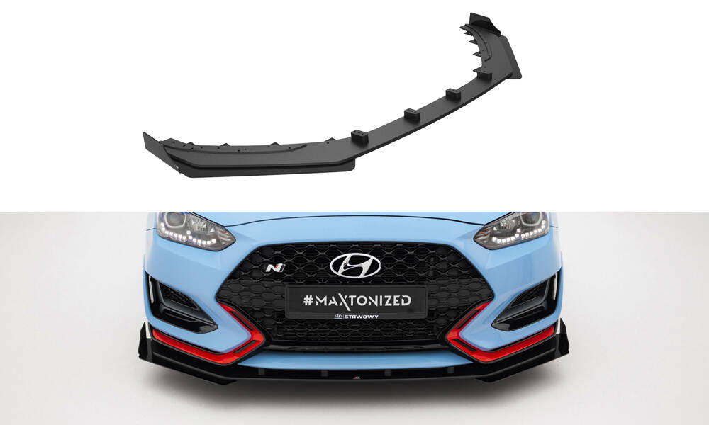 Street Pro Frontlippe + Flaps für Hyundai Veloster N Mk2