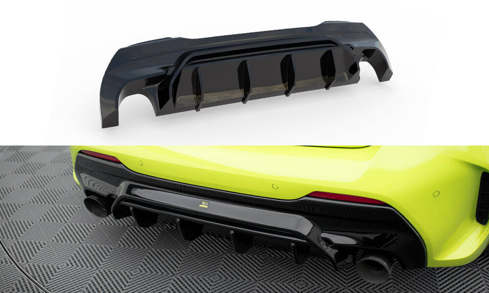 Diffusor V1 Heck Ansatz für BMW 1er F40 M - Paket/ M135i