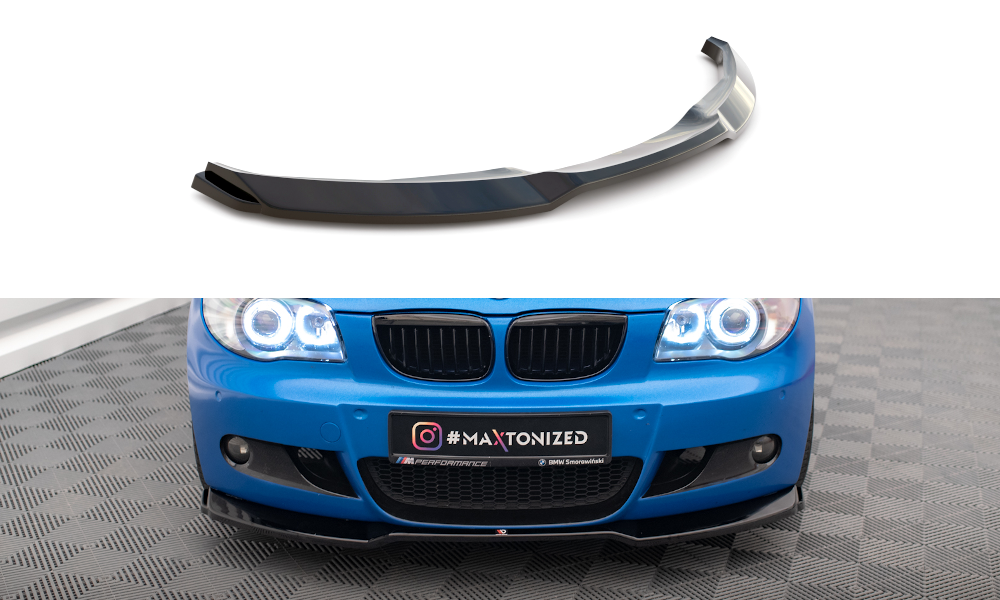 Frontlippe V1 für BMW 1er M - Paket E87 / E81 Facelift