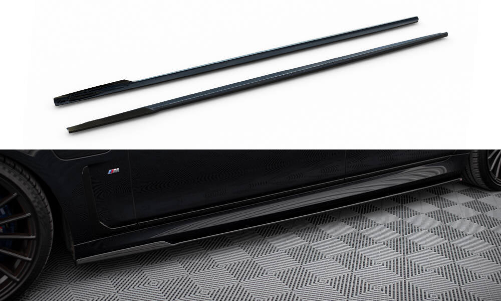Seitenschweller V2 Ansatz für BMW 7 Lang M - Paket G12