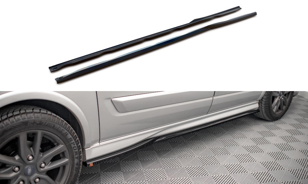 Seitenschweller Ansatz für Ford Transit Custom ST-Line Mk1 Facelift