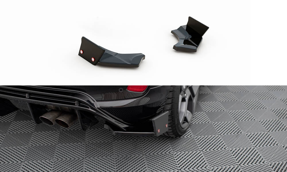 Heck Ansatz Flaps Diffusor V4 für + Flaps Ford Fiesta ST Mk8