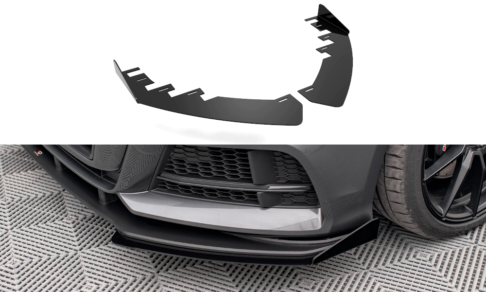 Front Stoßstange Flaps für Audi S3 / A3 S-Line Sportback 8V Facelift