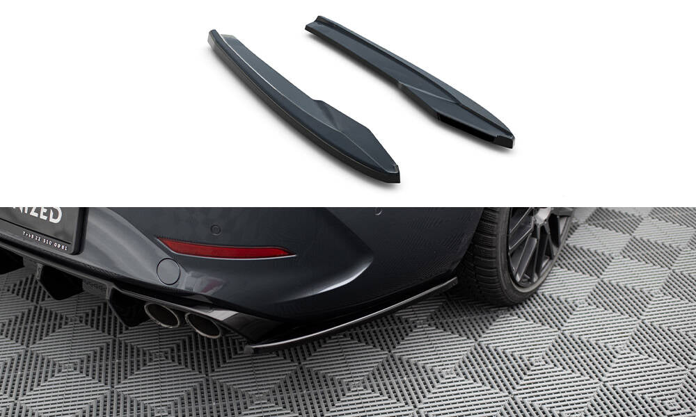 Heck Ansatz Flaps Diffusor V2 für Cupra Leon ST Mk1 Facelift