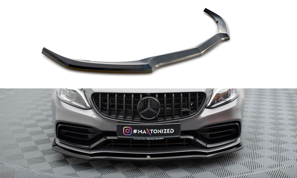 Frontlippe V1 für Mercedes-AMG C63 Limousine / Kombi W205 Facelift