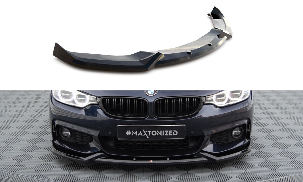 Frontlippe V5 für BMW 4er Coupe / Gran Coupe / Cabrio M - Paket F32 / F36 / F33