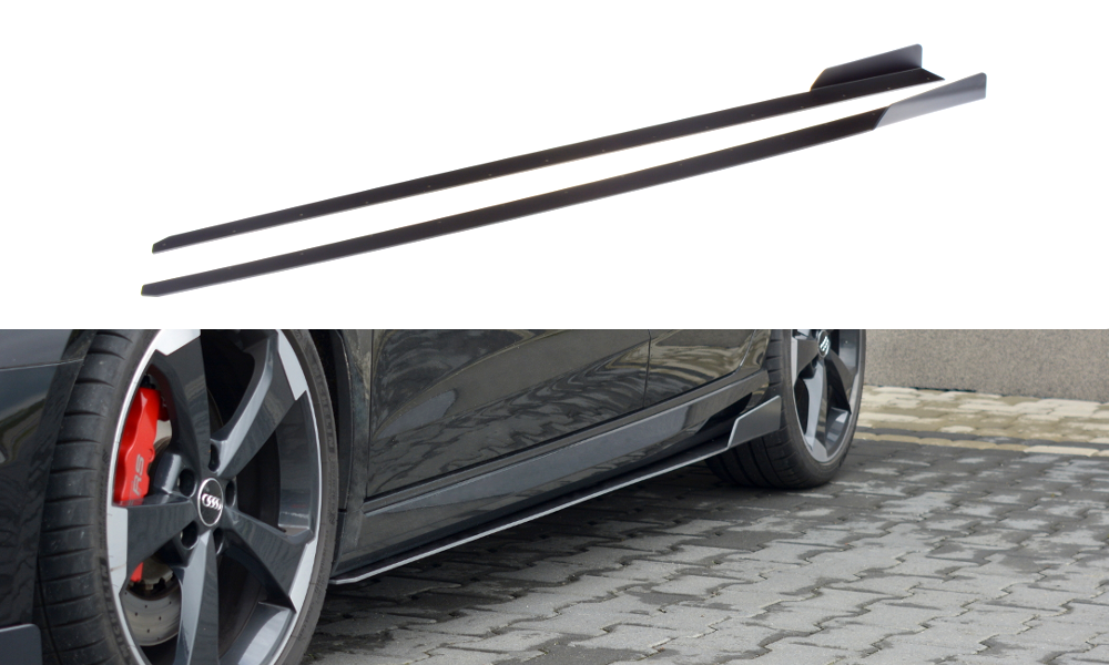 Sport Seitenschweller V2 Ansatz für Audi RS3 8V FL Sportback