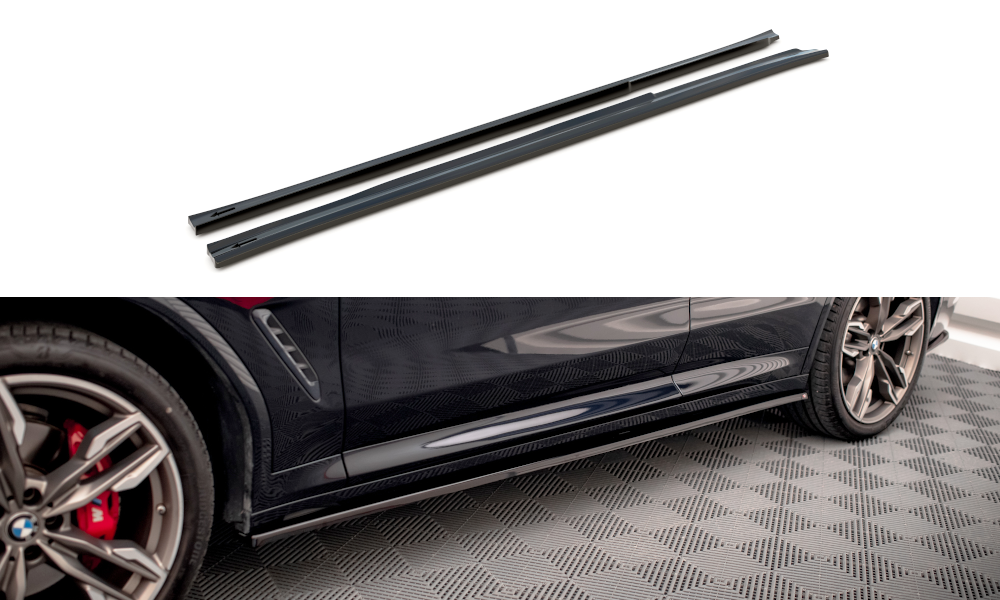 Seitenschweller V1 Ansatz für für BMW X3 M40d / M40i / M - Paket G01