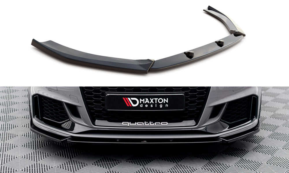 Frontlippe V4 für Audi RS3 8V FL Sportback
