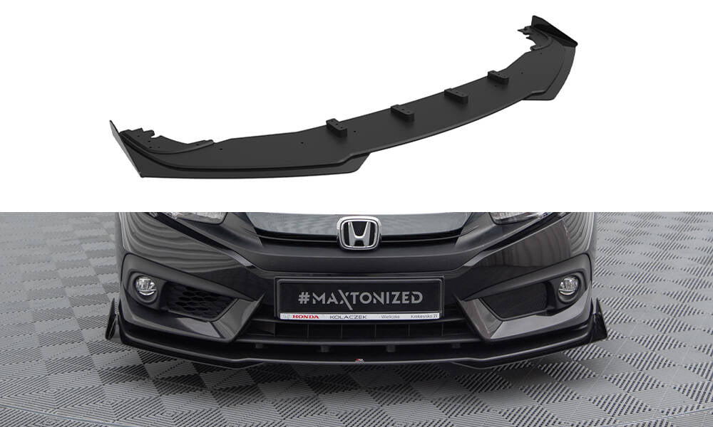 Street Pro Frontlippe für +Flaps für + Flaps Honda Civic Mk10