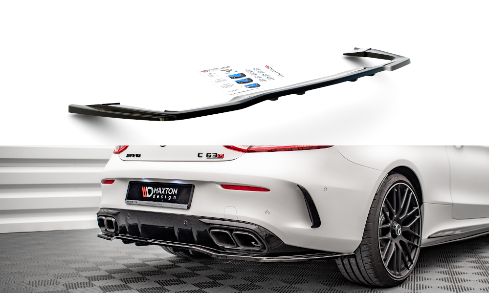 Mittlerer Cup Diffusor DTM Look Heck Ansatz für Mercedes-AMG C 63 AMG Coupe AMG Aero Pack C205 Facelift