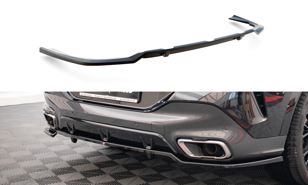 Mittlerer Cup Diffusor V3 DTM Look Heck Ansatz für BMW X6 M - Paket G06