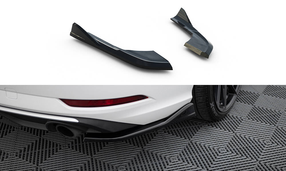 Flaps V1 Heckansatz Flaps Heckansatz für Audi A3 Limousine 8V Facelift