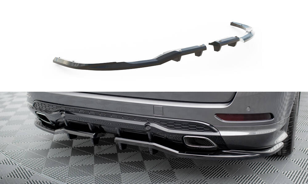 Mittlerer Cup Diffusor DTM Look Heck Ansatz für Ford S-Max ST-Line Mk2 Facelift
