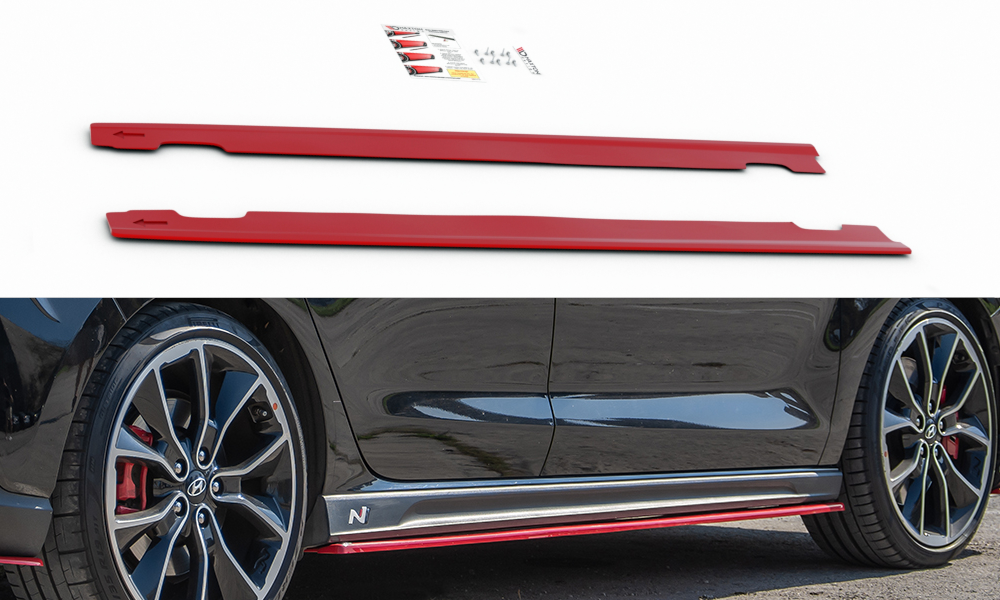 Seitenschweller V3 Ansatz für für Hyundai I30 N Mk3
