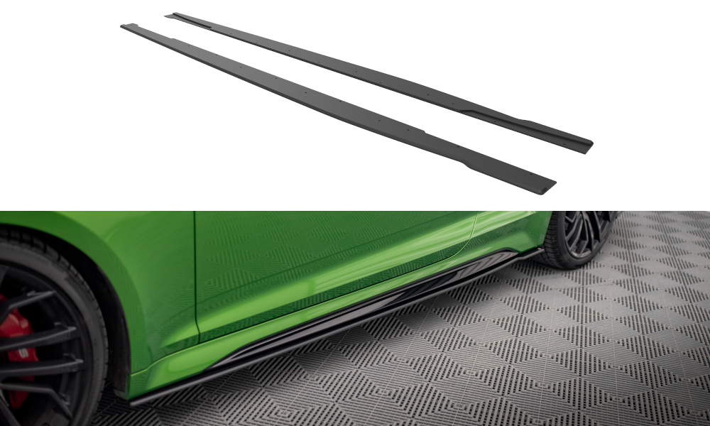 Street Pro Seitenschweller Ansatz für Audi RS5 Coupe F5 Facelift