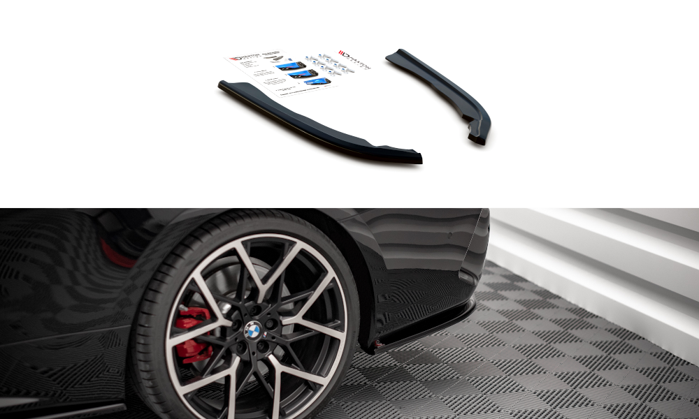 Flaps Heckansatz V1 Diffusor für BMW 4er M - Paket G22 / G23 / G22 Facelift / G23 Facelift