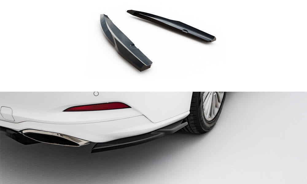Heck Ansatz Flaps Diffusor für Ford Focus Vignale Kombi Mk4