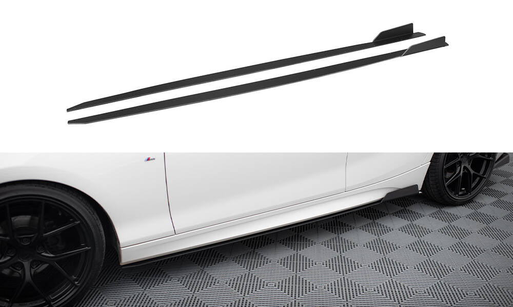 Racing Seitenschweller Ansatz für BMW 1er F21 M135i / M140i / M - Paket