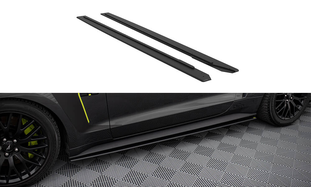 Street Pro Seitenschweller Ansatz für Ford Mustang GT Mk6