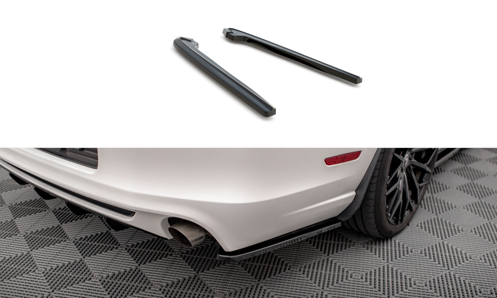Heck Ansatz Flaps Diffusor für Ford Mustang Mk5 Facelift