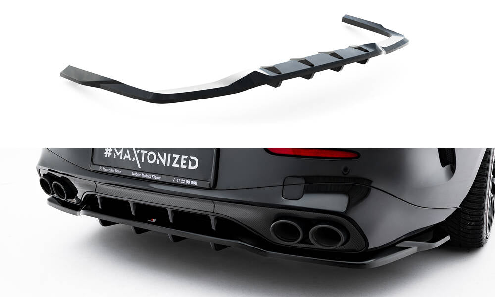 Mittlerer Cup Diffusor DTM Look Heck Ansatz für Mercedes-AMG CLE 53 C236