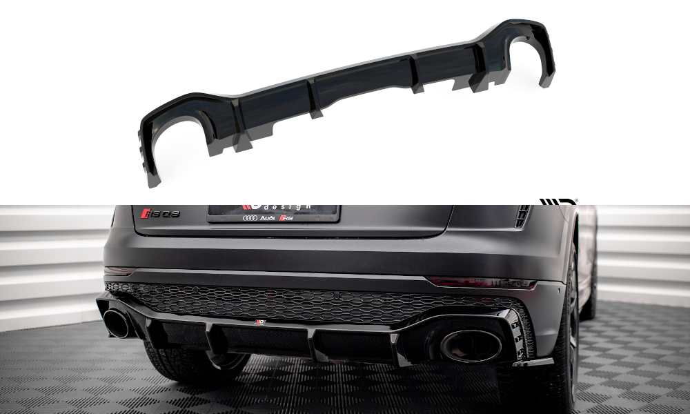 Diffusor Heck Ansatz für Audi RSQ8 Mk1
