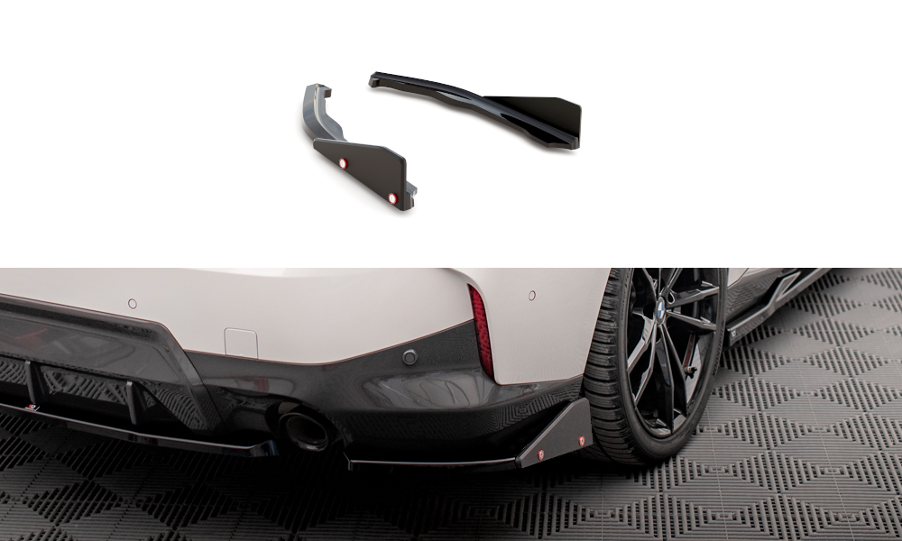 Flaps Heckansatz V2 Diffusor + Flaps für BMW 2 Coupe M - Paket G42