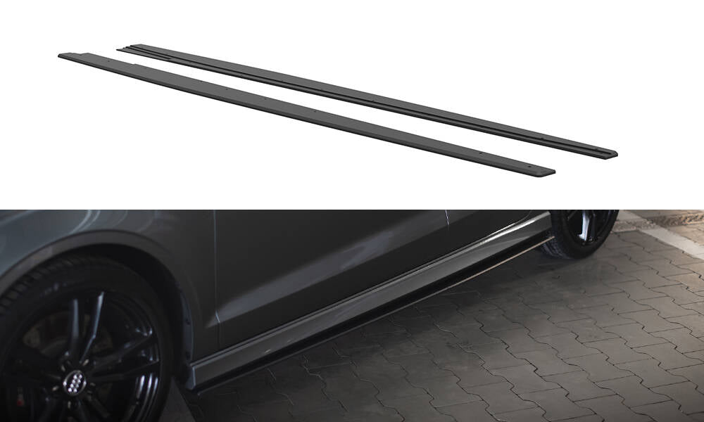 Street Pro Seitenschweller Ansatz für Audi S3 / A3 S-Line Limousine 8V