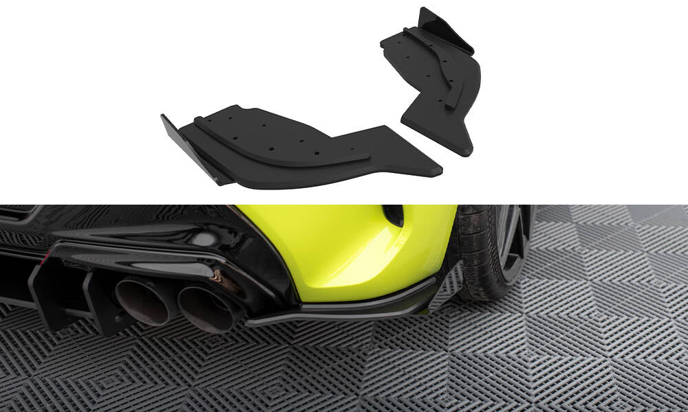 Street Pro Flaps Heckansatz V2 Diffusor + Flaps für BMW 1er F40 M - Paket / M135i