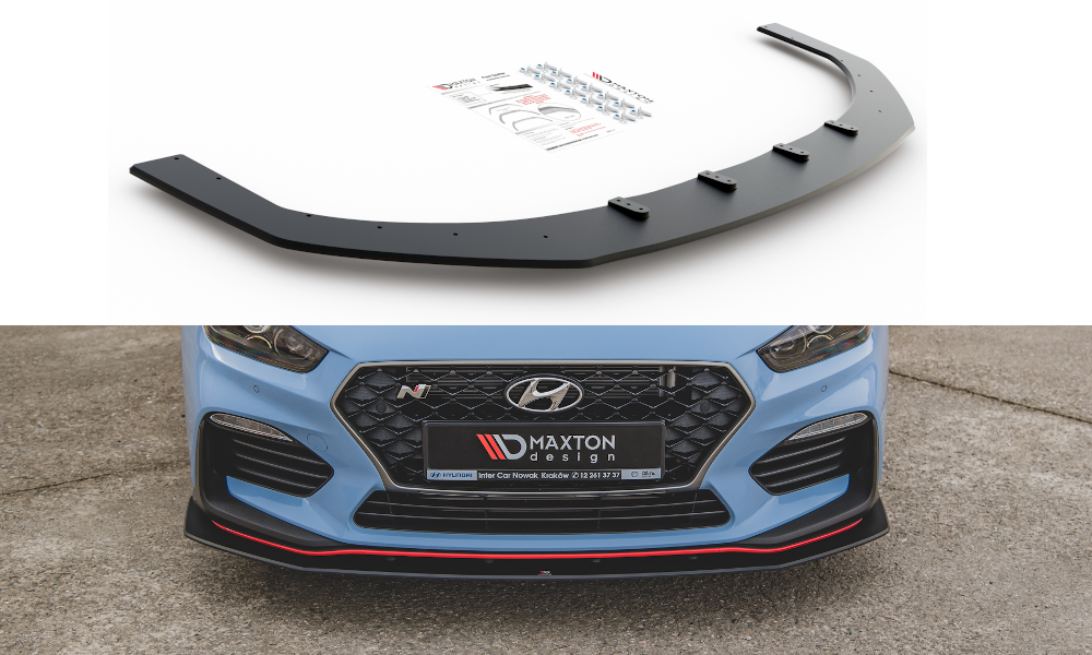 Street Pro Frontlippe für für Hyundai I30 N Mk3 Hatchback / Fastback