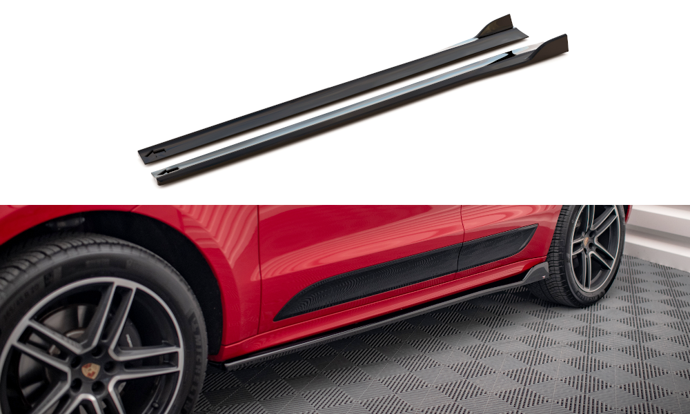 Seitenschweller V2 Ansatz für Porsche Macan Mk1
