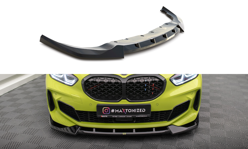 Frontlippe V6 für BMW 1er M - Paket / M135i / 128ti F40